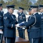 Honor Guard folding the flag